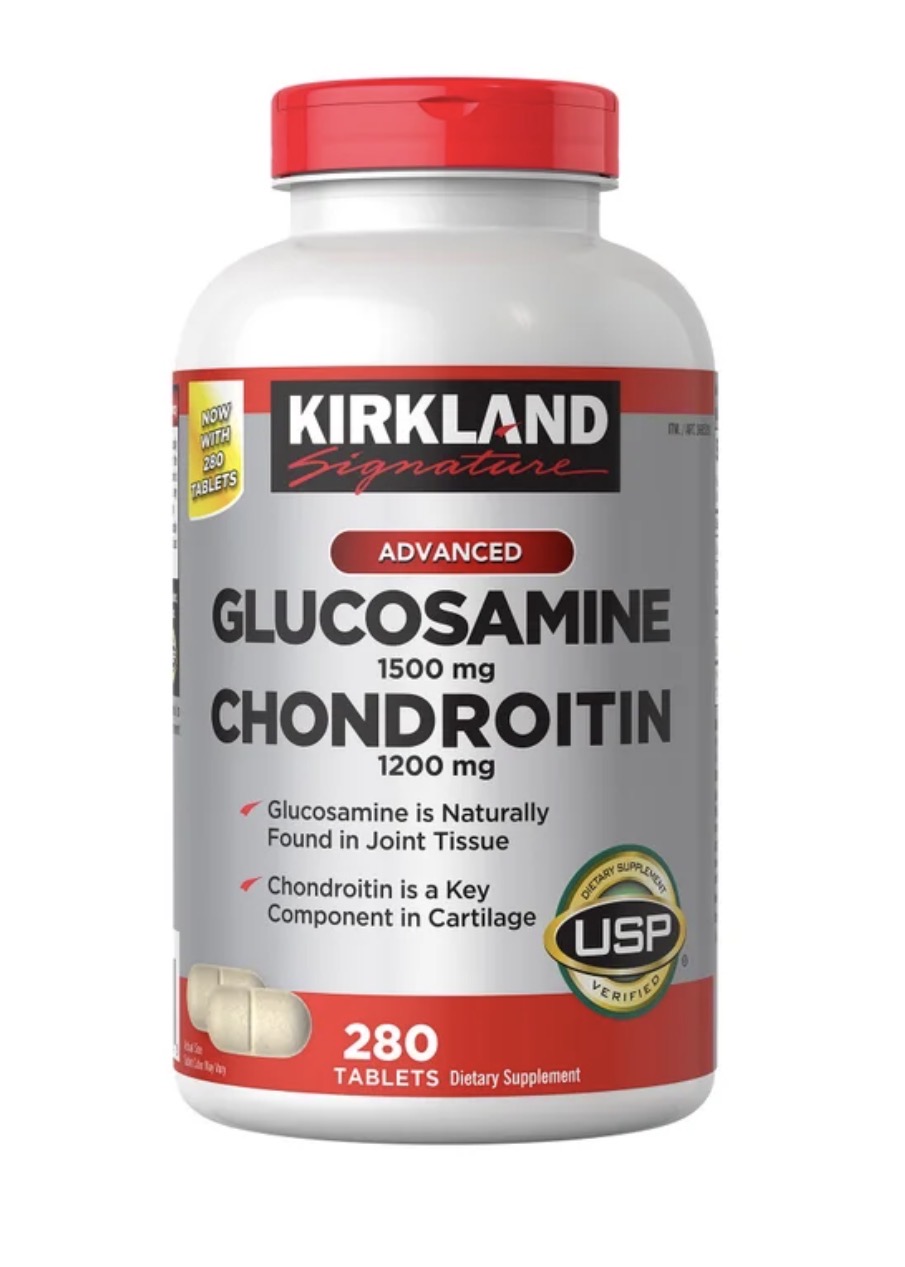 Kirkland Signature Glucosamine & Chondroitin, 280 Tablets